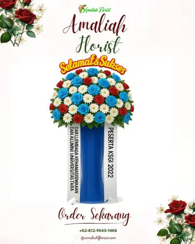 Standing Flower di Rumah Duka Santo Michael (rs Antonius)